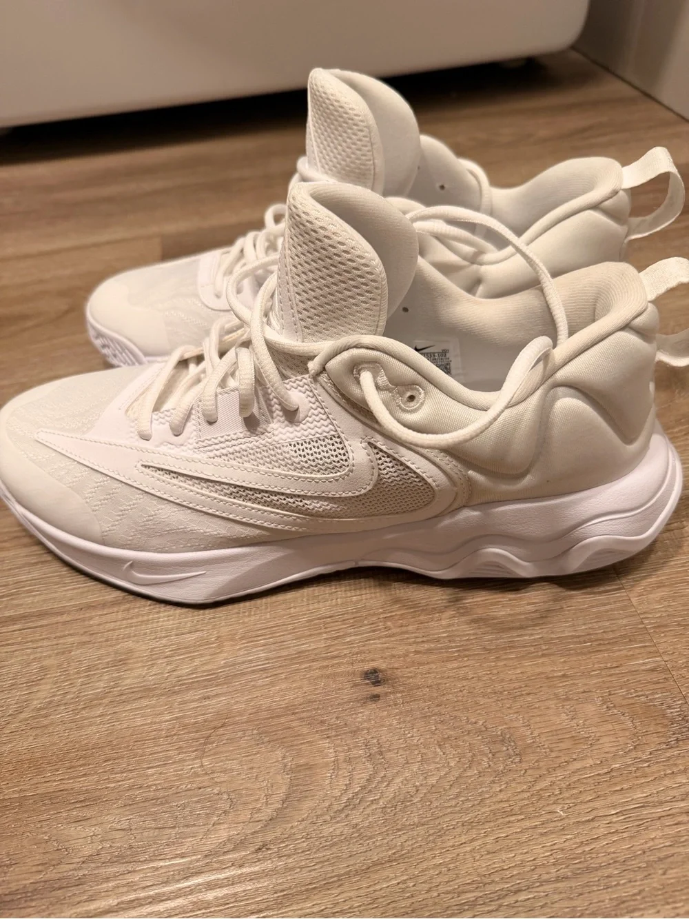 Nike Men's All-White Athletic Shoes